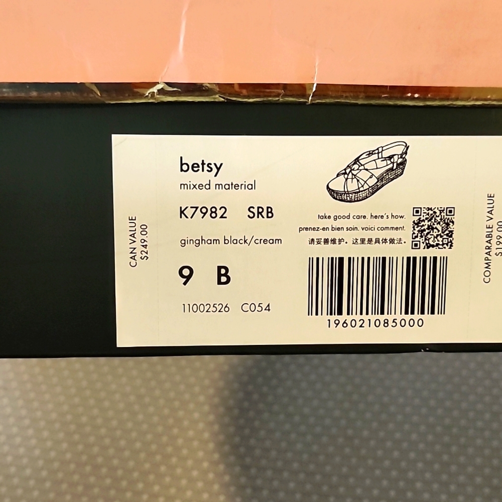 Kate Spade Betsy Sandals size 9